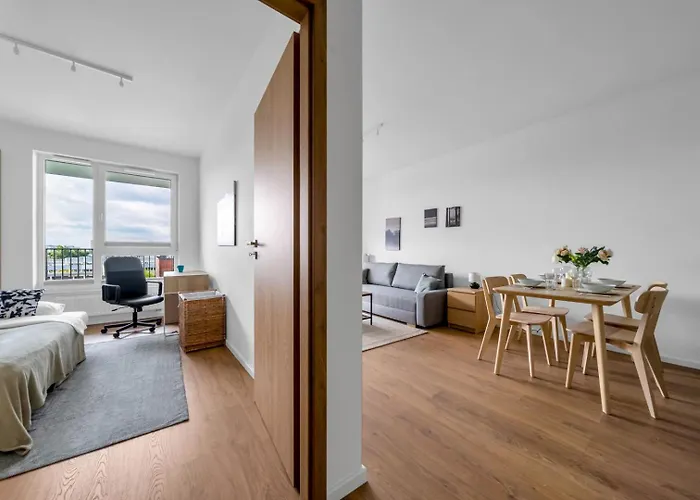 Appartement Praga - Workspace, Balcony And Parking By Rentujemy Warschau